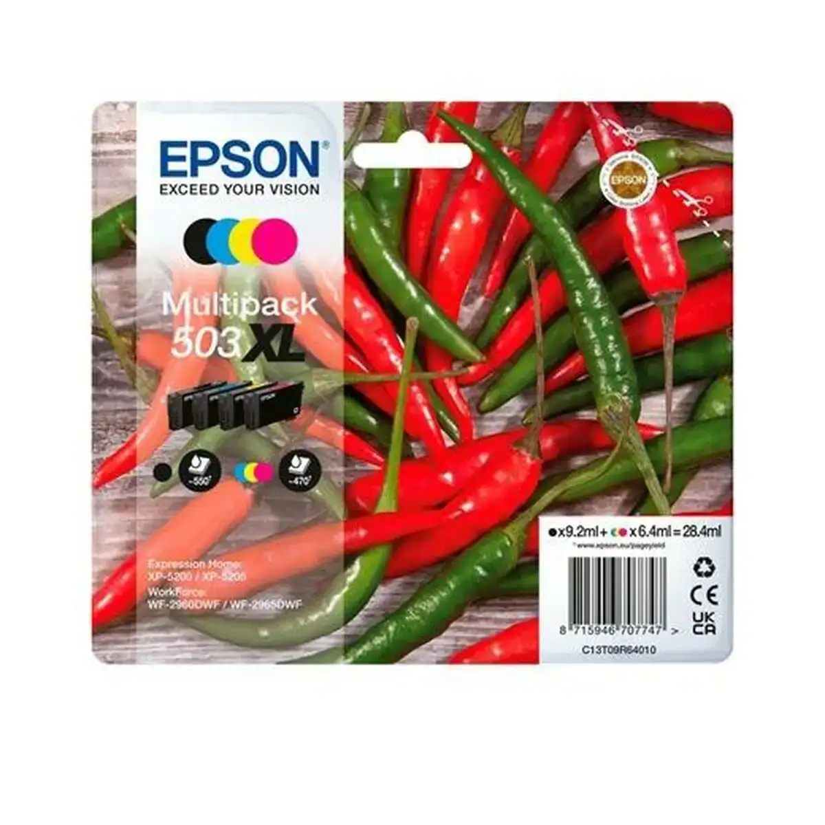 Cartouche d encre originale epson 503xl multicouleur_1757. DIAYTAR COTE D'IVOIRE - L'Art de Choisir, l'Art de Vivre. Parcourez notre boutique en ligne et découvrez des produits qui transforment chaque choix en une expérience enrichissante.