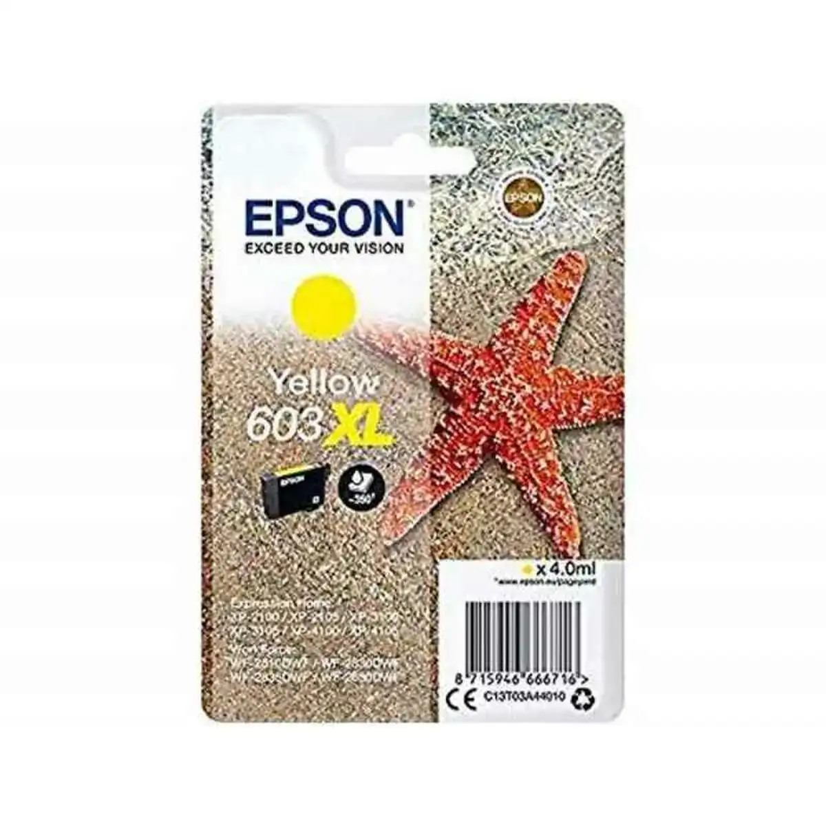 Cartouche d encre originale epson 603xl jaune_6653. DIAYTAR COTE D'IVOIRE - Votre Oasis de Shopping en Ligne. Explorez notre boutique et découvrez des produits qui ajoutent une touche de magie à votre quotidien.
