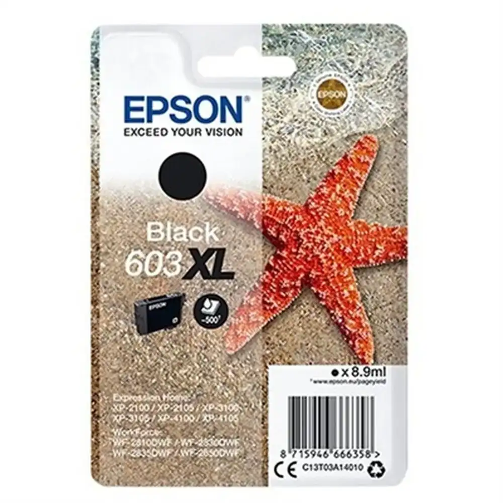 Cartouche d encre originale epson 603xl noir_6376. DIAYTAR COTE D'IVOIRE - Où Choisir est une Célébration. Découvrez notre sélection de produits qui représentent la diversité et la joie du Côte d'Ivoire, à chaque étape de votre vie.