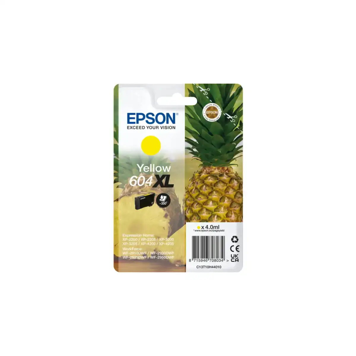 Cartouche d encre originale epson 604xl jaune_7235. Bienvenue sur DIAYTAR COTE D'IVOIRE - Où Choisir Rime avec Qualité. Explorez notre gamme diversifiée et découvrez des articles conçus pour répondre à vos attentes élevées.