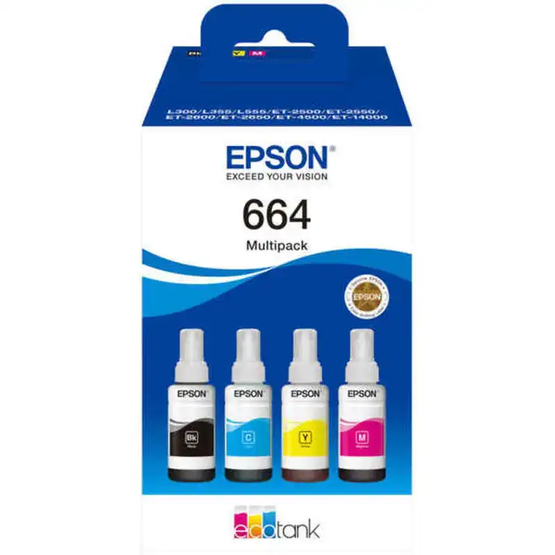 Cartouche d encre originale epson 664 multicouleur noir_5635. Bienvenue sur DIAYTAR COTE D'IVOIRE - Votre Destination Shopping à la Côte d'Ivoireaise. Explorez notre boutique en ligne et découvrez une gamme variée de produits qui capturent l'esprit du Côte d'Ivoire.