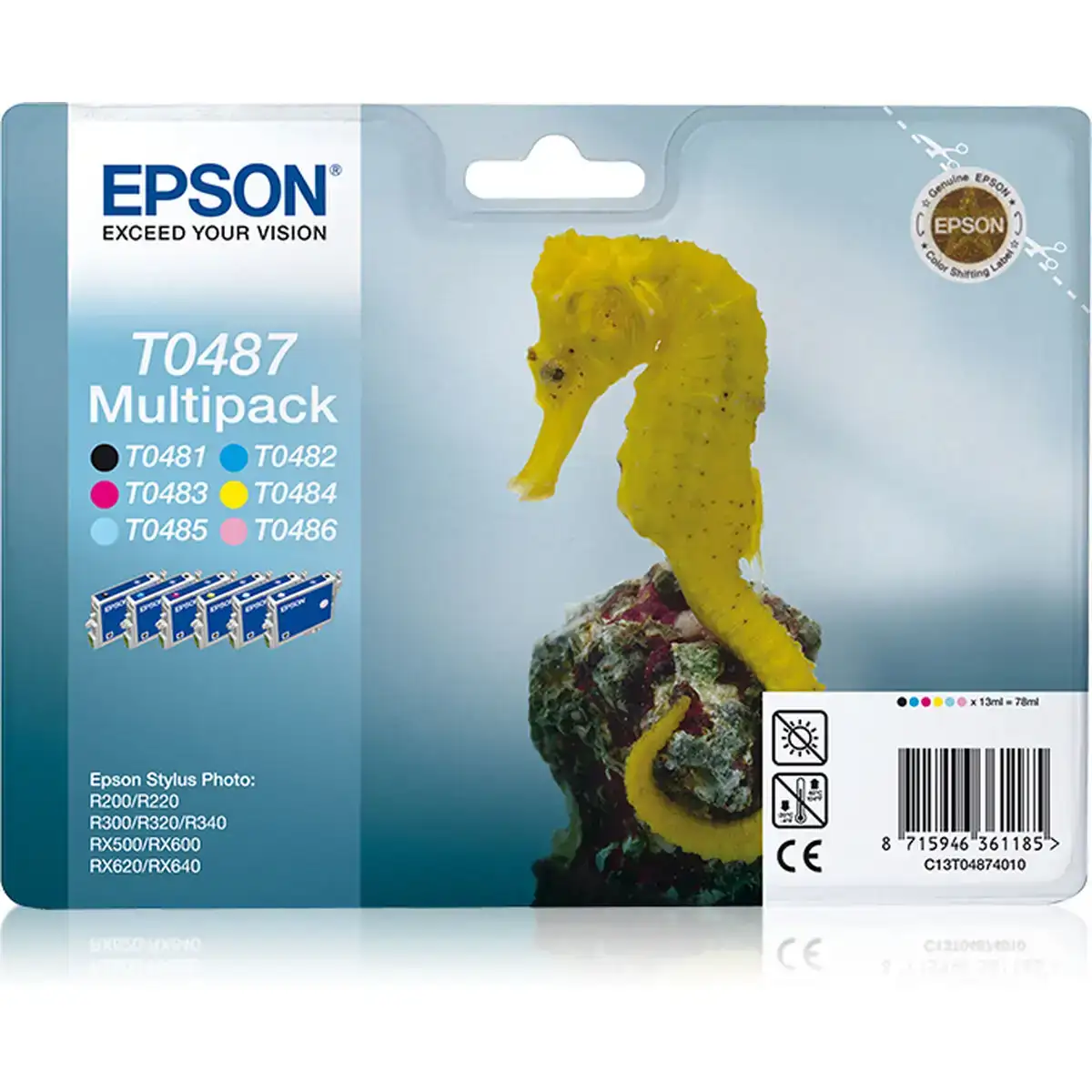 Cartouche d encre originale epson c13t04874020 multicouleur_8013. DIAYTAR COTE D'IVOIRE - Votre Plateforme Shopping, Votre Choix Éclairé. Explorez nos offres et choisissez des articles de qualité qui reflètent votre style et vos valeurs.