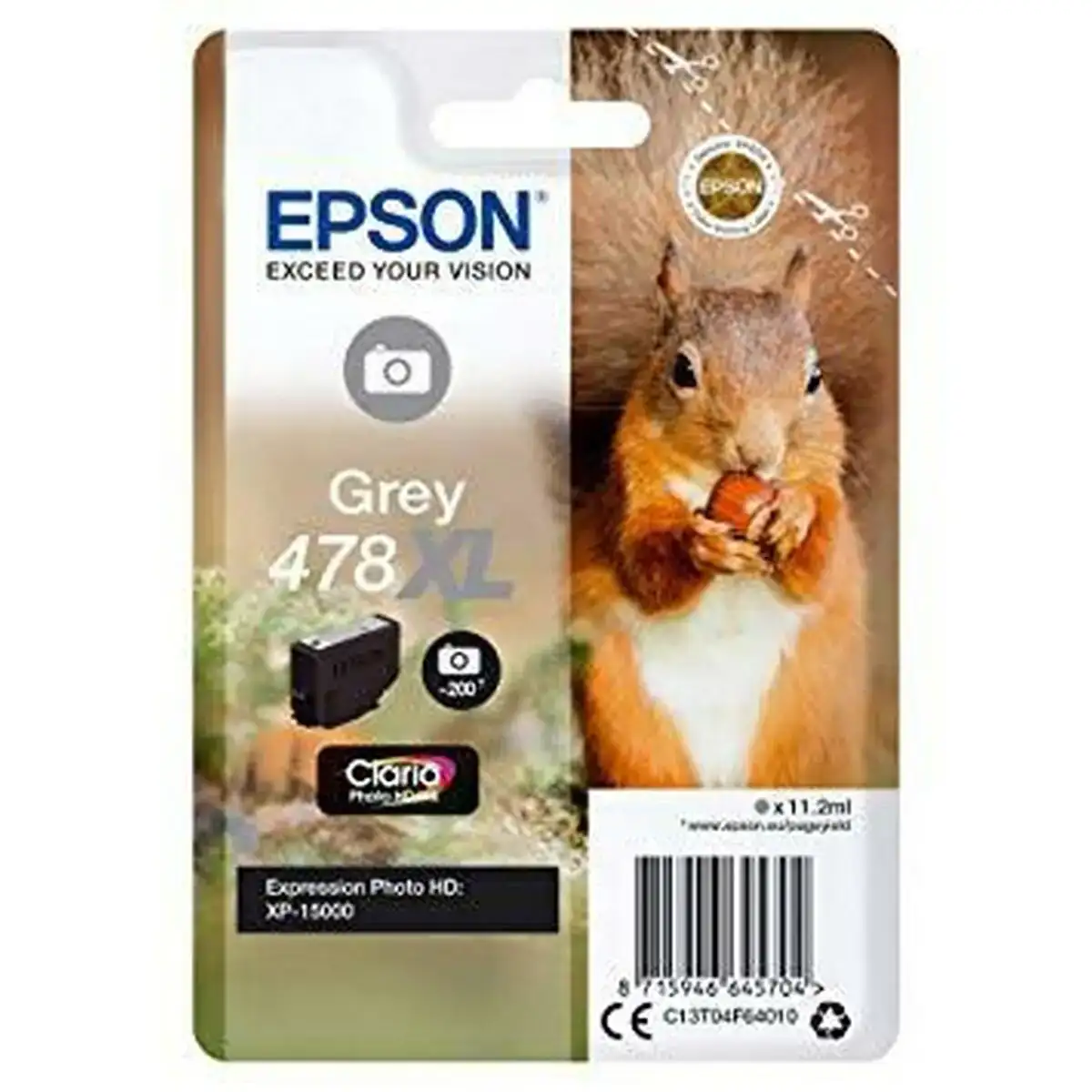 Cartouche d encre originale epson c13t04f64010 gris_6935. DIAYTAR COTE D'IVOIRE - L'Art de Vivre le Shopping Authentique. Découvrez notre boutique en ligne et trouvez des produits qui incarnent la passion et le savoir-faire du Côte d'Ivoire.
