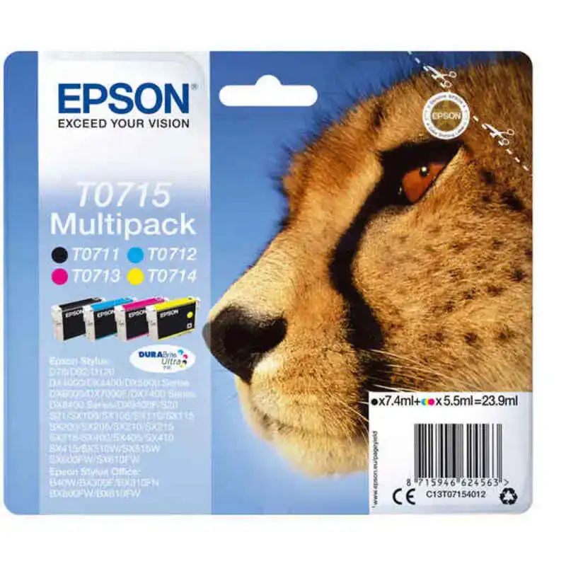 Cartouche d encre originale epson c13t07154012 multicouleur_4241. DIAYTAR COTE D'IVOIRE - Votre Destination Shopping de Choix. Explorez notre boutique en ligne et découvrez des trésors qui reflètent votre style et votre passion pour l'authenticité.
