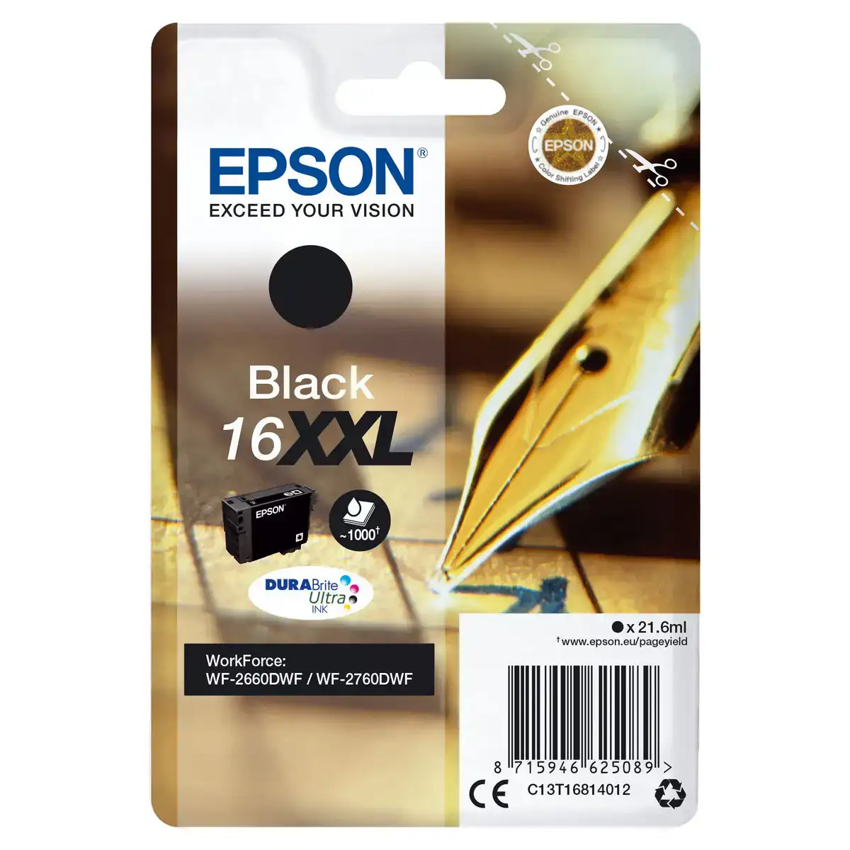 Cartouche d encre originale epson c13t16814012 noir_3830. Entrez dans l'Univers de DIAYTAR COTE D'IVOIRE - Où Choisir est un Voyage. Explorez notre gamme diversifiée et trouvez des articles qui répondent à tous vos besoins et envies.