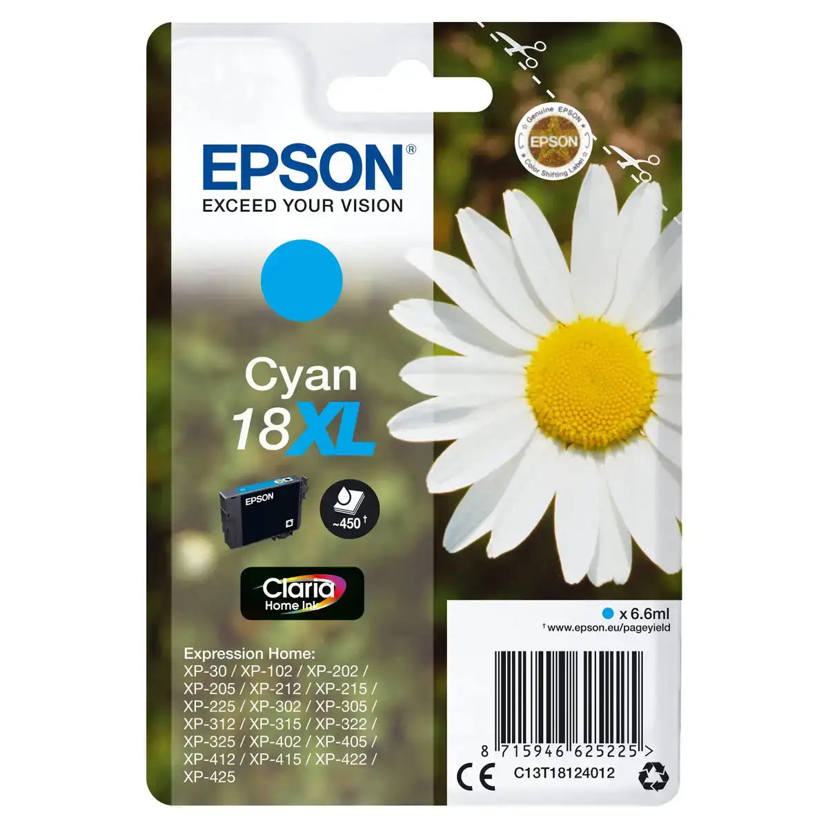 Cartouche d encre originale epson c13t18124022 bleu fonce cyan_5878. DIAYTAR COTE D'IVOIRE - Où Chaque Achat Raconte une Histoire. Parcourez notre boutique en ligne pour trouver des articles qui évoquent le savoir-faire et la tradition du Côte d'Ivoire.