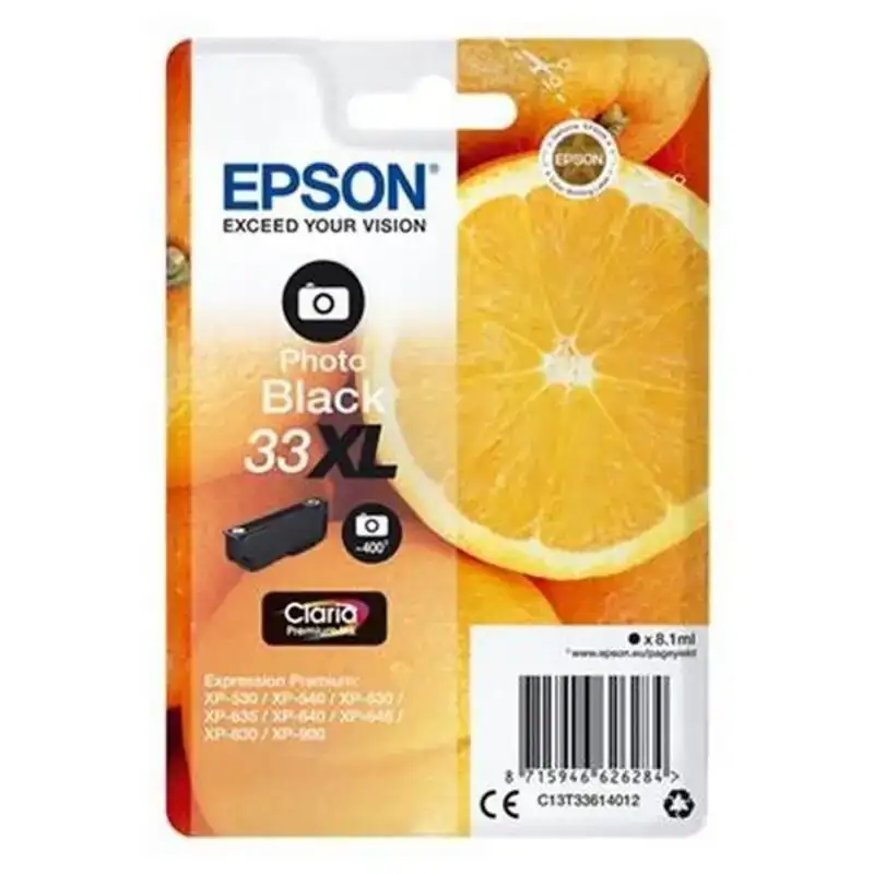 Cartouche d encre originale epson c13t33614012 noir_4313. DIAYTAR COTE D'IVOIRE - Où le Shopping Devient une Aventure Culturelle. Plongez dans notre univers de produits qui célèbrent l'héritage et l'artisanat du Côte d'Ivoire.