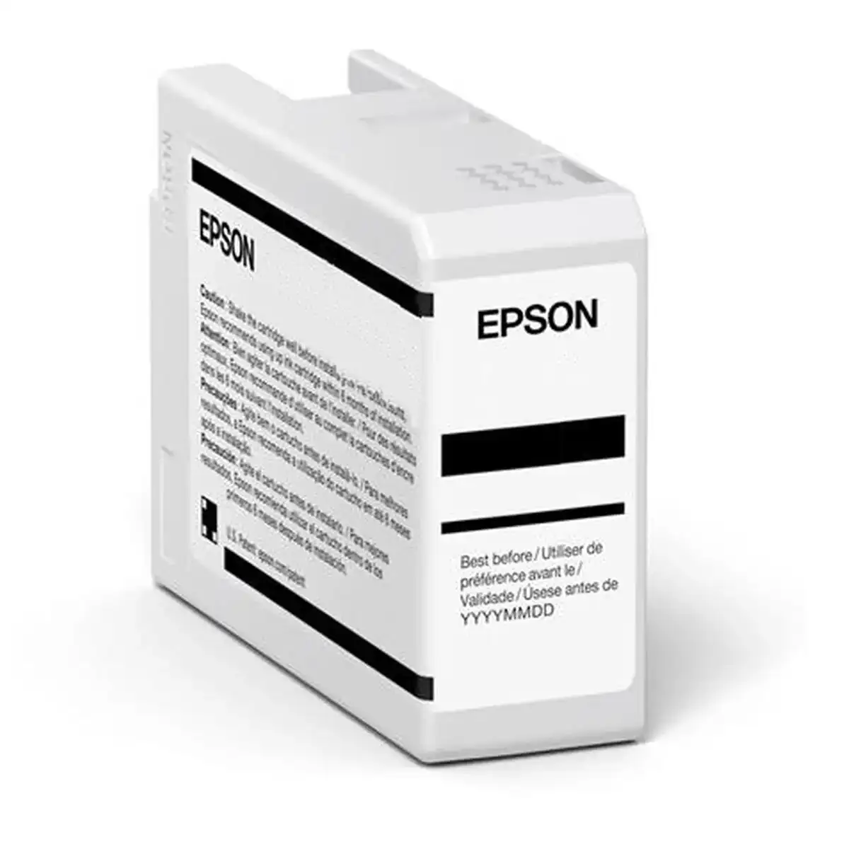 Cartouche d encre originale epson c13t47a700 50 ml noir gris_8672. DIAYTAR COTE D'IVOIRE - Où Chaque Produit a son Histoire à Raconter. Parcourez notre catalogue et découvrez des articles qui portent en eux la passion et l'histoire du Côte d'Ivoire.