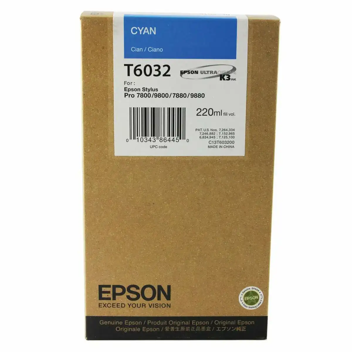 Cartouche d encre originale epson c13t603200 cyan_1648. Bienvenue sur DIAYTAR COTE D'IVOIRE - Votre Source de Trouvailles Uniques. Explorez nos rayons virtuels pour dénicher des trésors que vous ne trouverez nulle part ailleurs, allant des trésors artisanaux aux articles tendance.