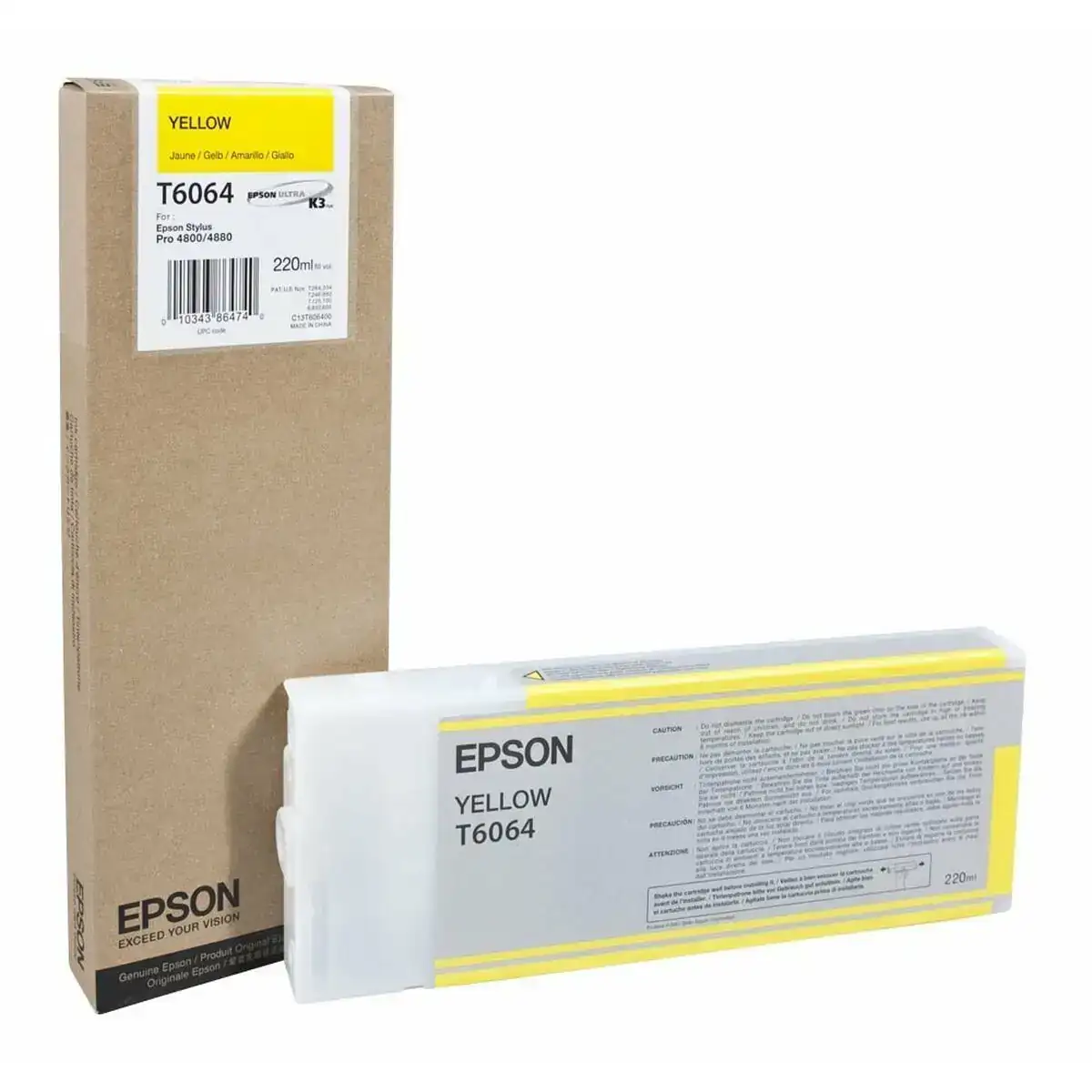 Cartouche d encre originale epson c13t606400 jaune_6568. Bienvenue sur DIAYTAR COTE D'IVOIRE - Où Choisir Rime avec Qualité. Explorez notre gamme diversifiée et découvrez des articles conçus pour répondre à vos attentes élevées.