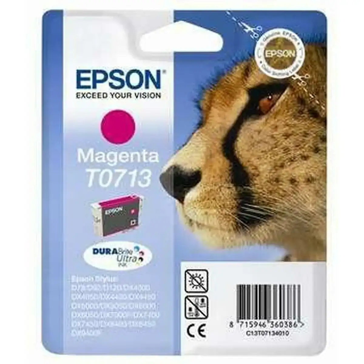 Cartouche d encre originale epson t0713 magenta_5034. DIAYTAR COTE D'IVOIRE - L'Univers de l'Élégance Accessible. Plongez dans notre catalogue et choisissez des produits qui allient sophistication et accessibilité pour un shopping exquis.