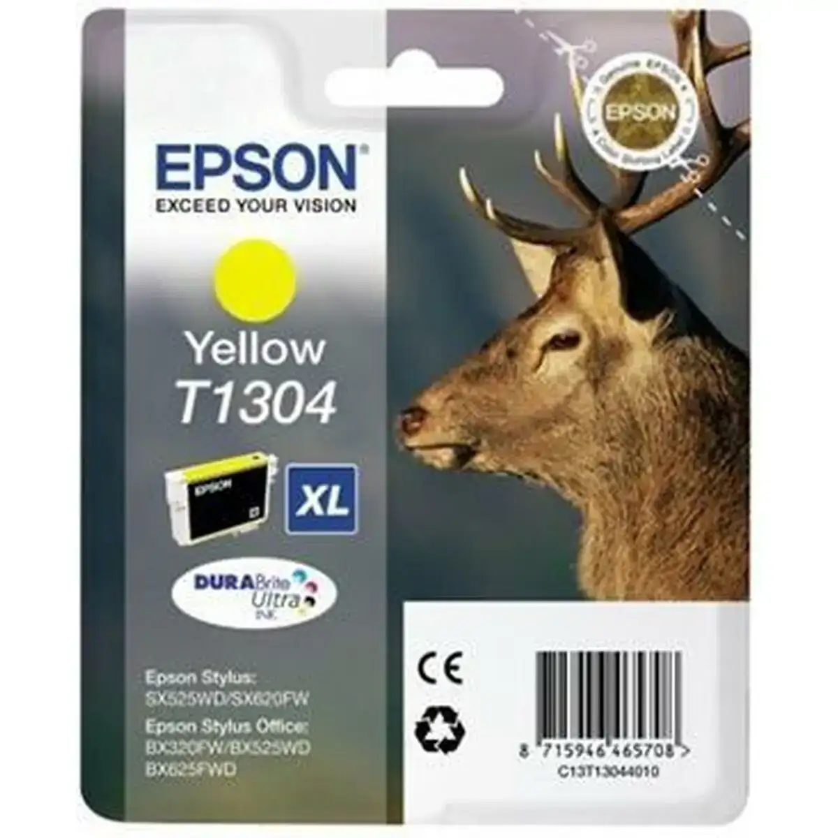 Cartouche d encre originale epson t1304 jaune_8904. DIAYTAR COTE D'IVOIRE - Où Chaque Sélection est une Victoire. Découvrez notre boutique en ligne et trouvez des articles qui vous rendent la vie plus belle, un choix à la fois.
