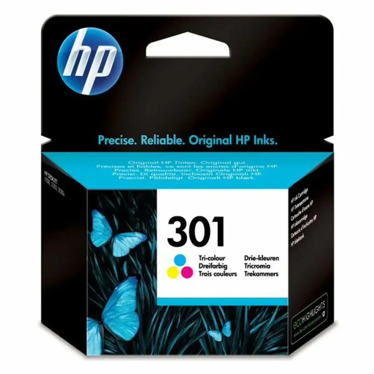 Cartouche d encre originale hp 301 ch562ee jaune multicouleur cyan magenta tricolore cyan magenta jaune_3565. DIAYTAR COTE D'IVOIRE - Où Choisir est un Plaisir. Explorez notre boutique en ligne et choisissez parmi des produits de qualité qui satisferont vos besoins et vos goûts.