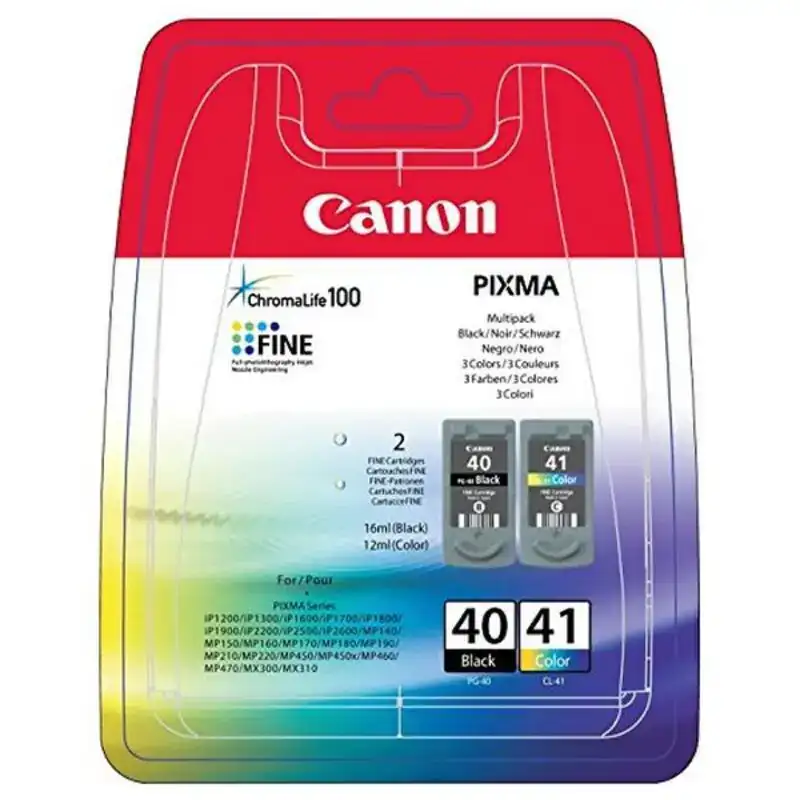 Cartouche d encre originale lot de 2 canon pg 40 cl41 noir tricolore jaune cyan magenta oui_9275. Votre Destination de Choix: DIAYTAR COTE D'IVOIRE - Où l'Authenticité Rencontre la Commodité. Faites l'expérience de magasiner en ligne pour des articles qui incarnent la richesse culturelle et la modernité du Côte d'Ivoire.