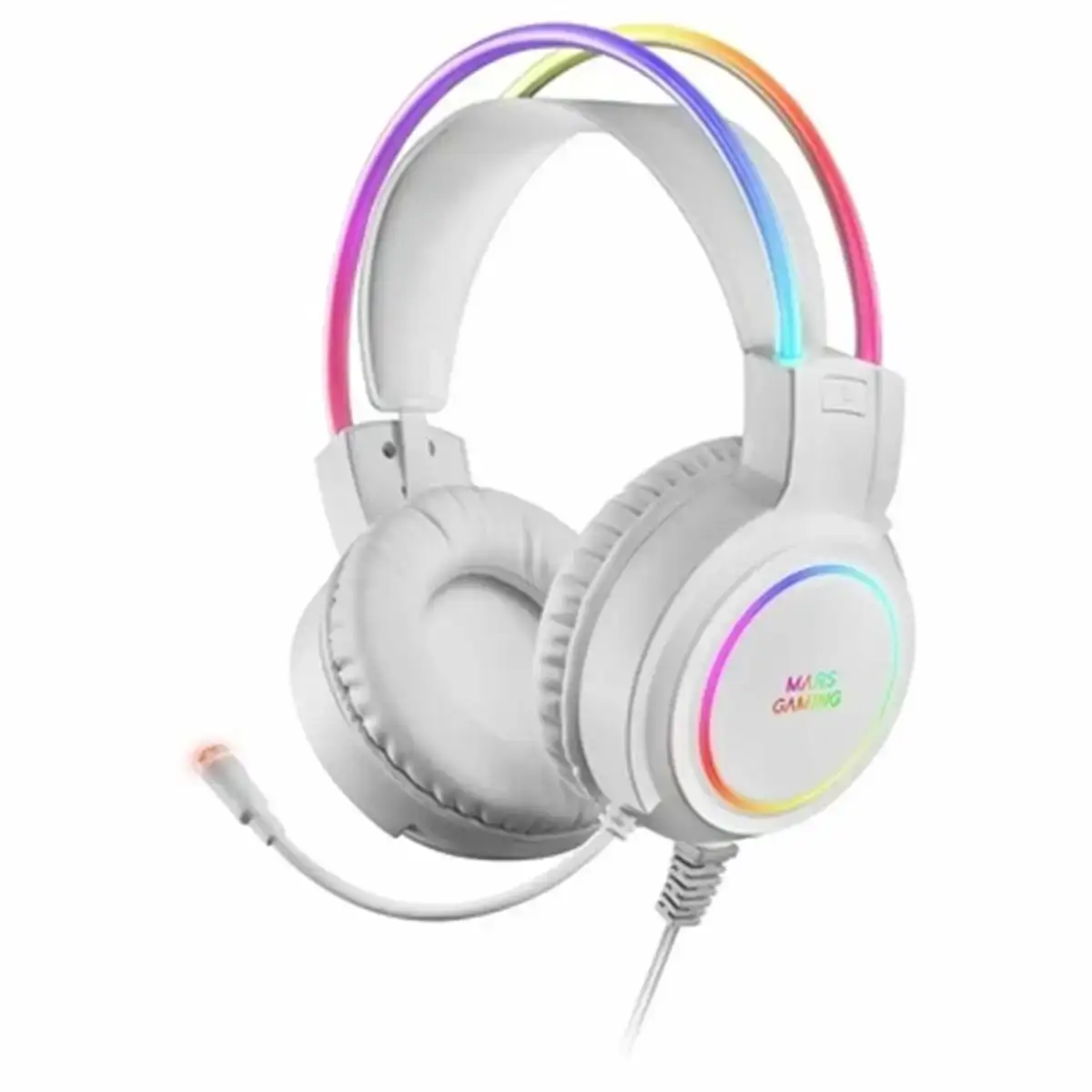 Casque avec microphone gaming mars gaming mhrgbw blanc_10000. Entrez dans le Monde de DIAYTAR COTE D'IVOIRE - Où Chaque Article Raconte une Histoire Unique. Explorez notre boutique en ligne pour dénicher des trésors qui incarnent l'âme du Côte d'Ivoire.