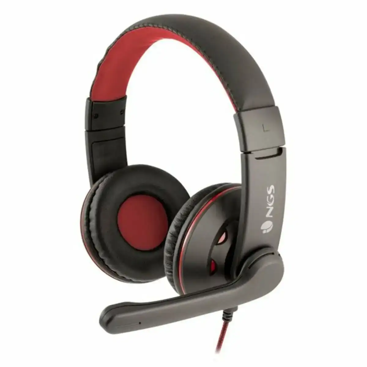 Casque avec microphone gaming ngs ngs headset 0212 pc ps4 xbox smartphone noir rouge_7226. DIAYTAR COTE D'IVOIRE - Votre Destination pour un Shopping Réfléchi. Découvrez notre gamme variée et choisissez des produits qui correspondent à vos valeurs et à votre style de vie.