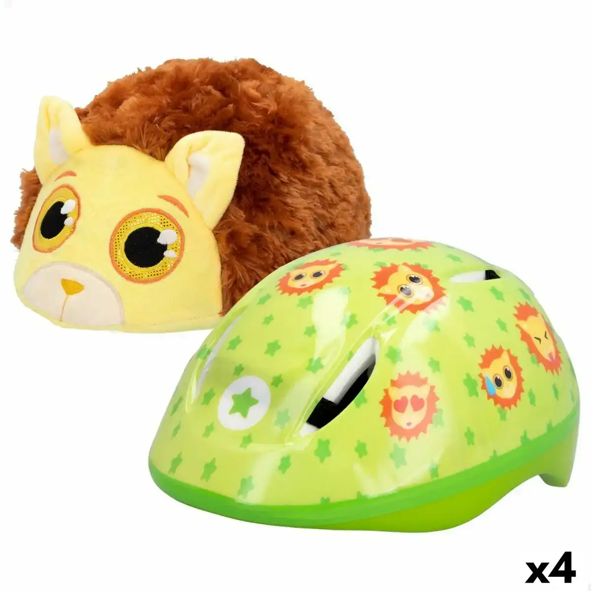 Casque enfant k3yriders lion 52 55 cm 4 unites _5350. DIAYTAR COTE D'IVOIRE - Là où Vos Rêves Prendent Forme. Plongez dans notre catalogue diversifié et trouvez des produits qui enrichiront votre quotidien, du pratique à l'exceptionnel.
