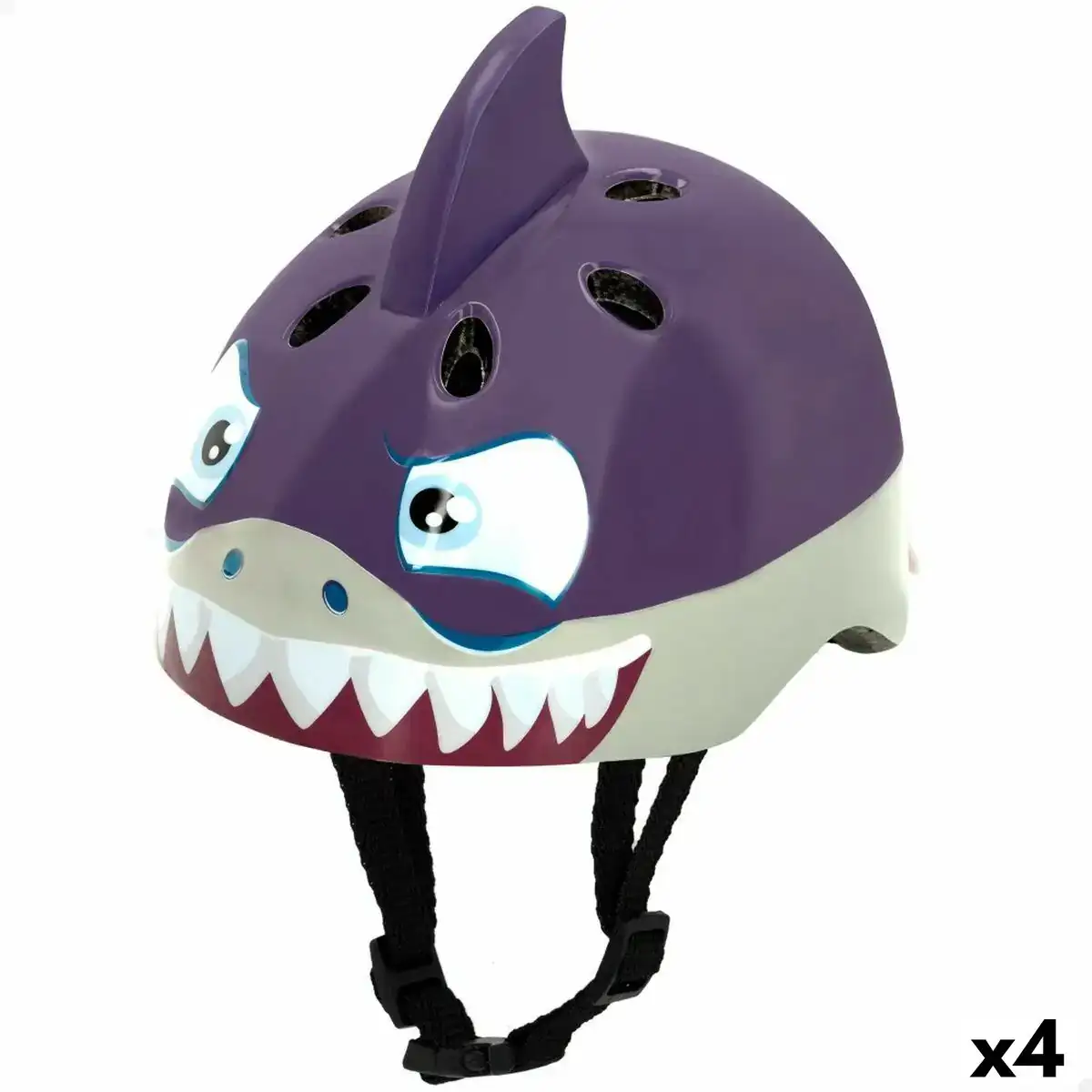 Casque enfant k3yriders shark 52 55 cm 4 unites _1812. DIAYTAR COTE D'IVOIRE - L'Art de Vivre en Couleurs. Découvrez notre boutique en ligne et trouvez des produits qui ajoutent une palette vibrante à votre quotidien.