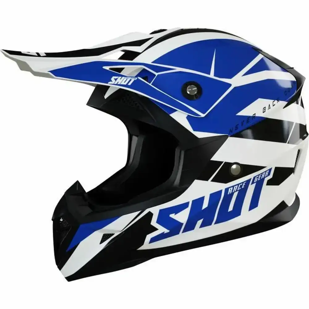 Casque integral shot race gear pulse revenge bleu blanc_4392. DIAYTAR COTE D'IVOIRE - Où la Qualité est Notre Engagement. Explorez notre boutique en ligne pour découvrir des produits conçus pour vous apporter satisfaction et plaisir.