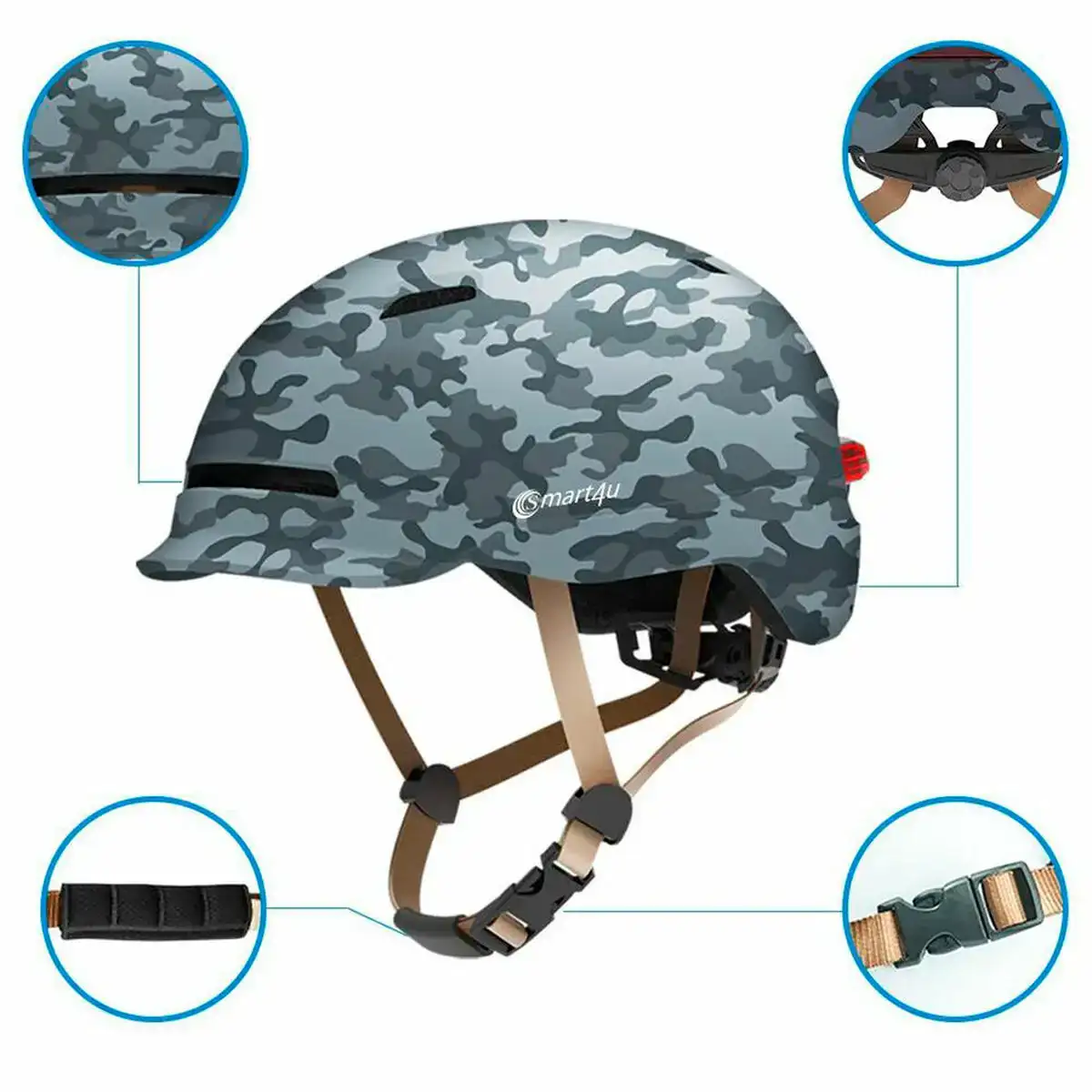 Casque pour trottinette electrique smart4u sh50u army_5497. Entrez dans le Monde Éclectique de DIAYTAR COTE D'IVOIRE. Explorez nos catégories et dénichez des trésors qui reflètent la richesse et l'authenticité du Côte d'Ivoire.