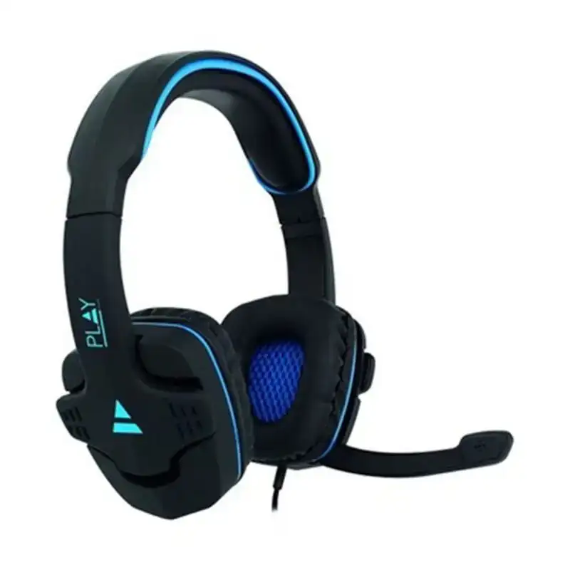 Casques avec micro gaming ewent pl3320 noir bleu_9771. DIAYTAR COTE D'IVOIRE - Votre Destination pour un Shopping Éclairé. Parcourez notre boutique en ligne pour découvrir des produits de qualité qui embelliront votre quotidien.