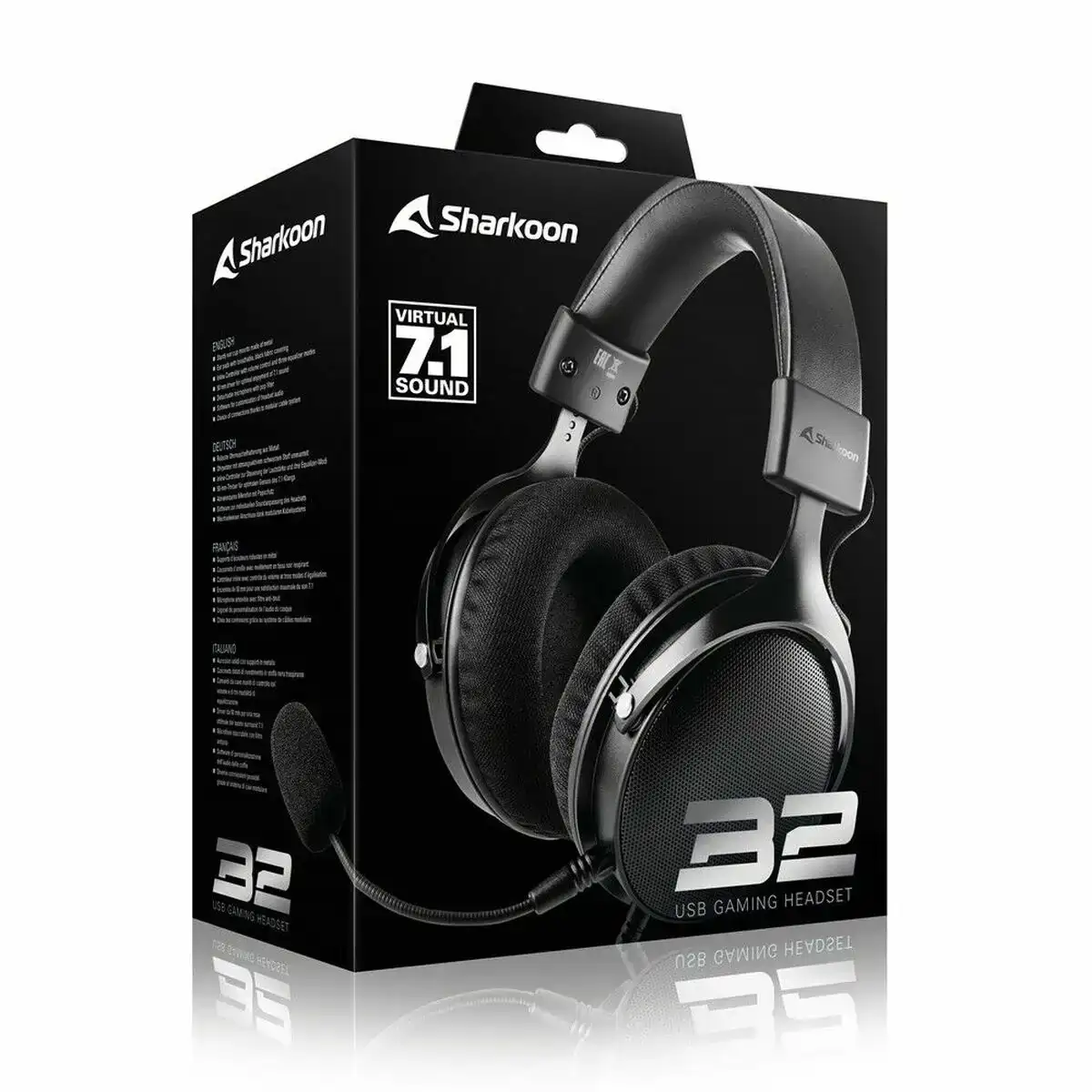 Casques avec micro gaming sharkoon b2_5145. Entrez dans l'Univers de DIAYTAR COTE D'IVOIRE - Où Choisir est un Plaisir. Explorez notre catalogue diversifié et trouvez des articles qui reflètent vos goûts et votre personnalité.