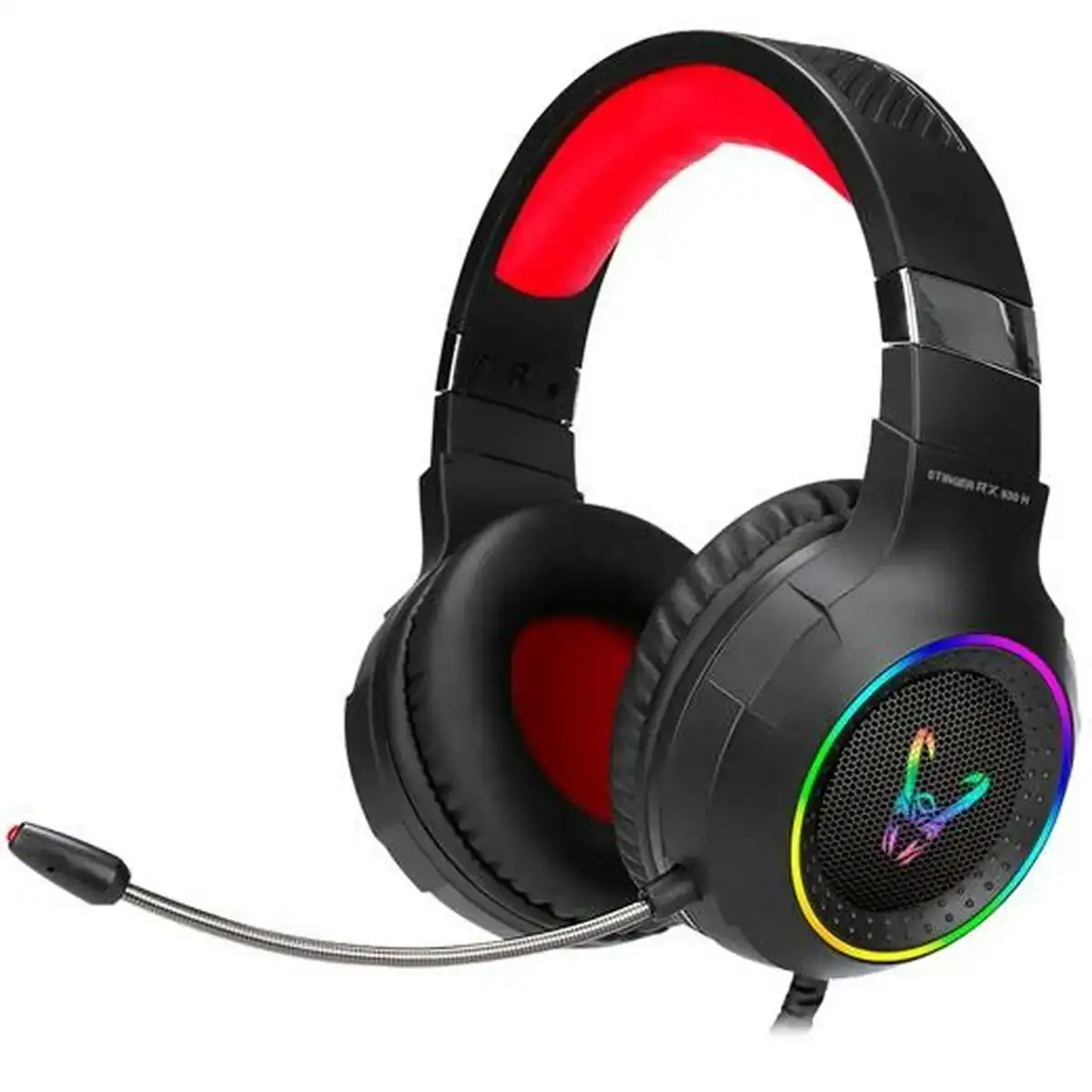 Casques avec micro gaming woxter noir_6355. DIAYTAR COTE D'IVOIRE - L'Essence de la Tradition et de la Modernité réunies. Explorez notre plateforme en ligne pour trouver des produits authentiques du Côte d'Ivoire, tout en découvrant les dernières tendances du monde moderne.