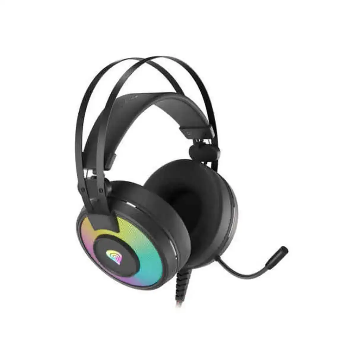 Casques avec microphone genesis neon 600 rgb noir_8386. Entrez dans l'Univers de DIAYTAR COTE D'IVOIRE - Votre Destination de Shopping Complète. Découvrez des produits qui reflètent la diversité et la richesse culturelle du Côte d'Ivoire, le tout à portée de clic.