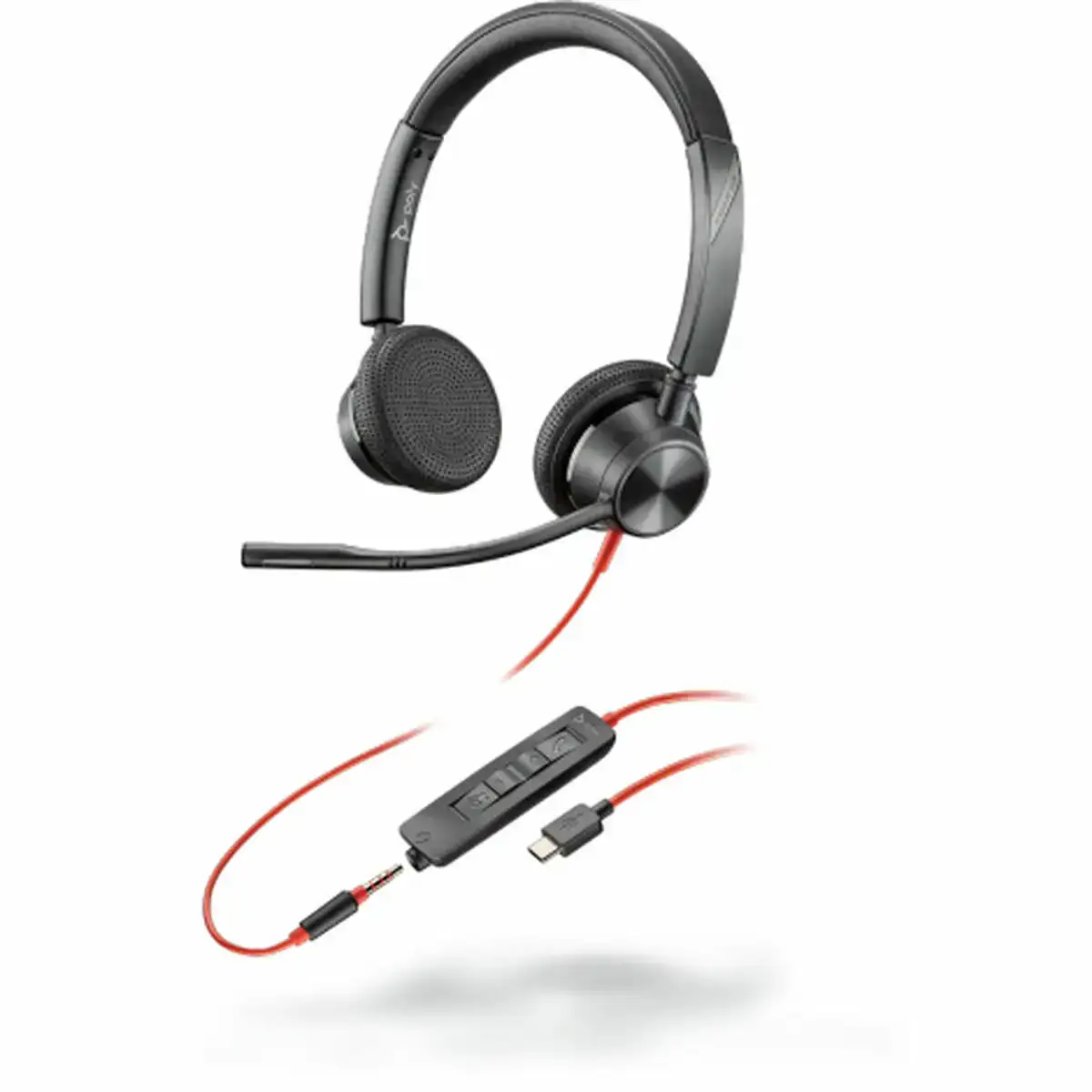 Casques avec microphone poly 214016 01 _6249. Entrez dans l'Univers de DIAYTAR COTE D'IVOIRE - Où l'Authenticité Renouvelle Votre Quotidien. Explorez notre gamme de produits et trouvez des articles qui reflètent votre essence.