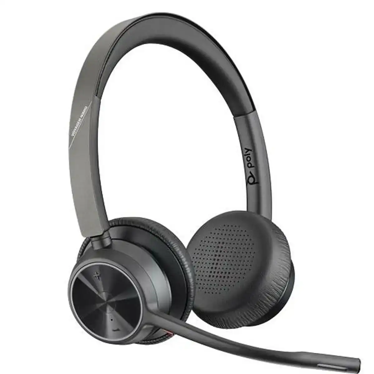 Casques avec microphone poly 218473 01 noir_5845. DIAYTAR COTE D'IVOIRE - Votre Boutique en Ligne, Votre Histoire. Explorez notre sélection et découvrez des produits qui reflètent votre parcours et vos aspirations, un achat à la fois.