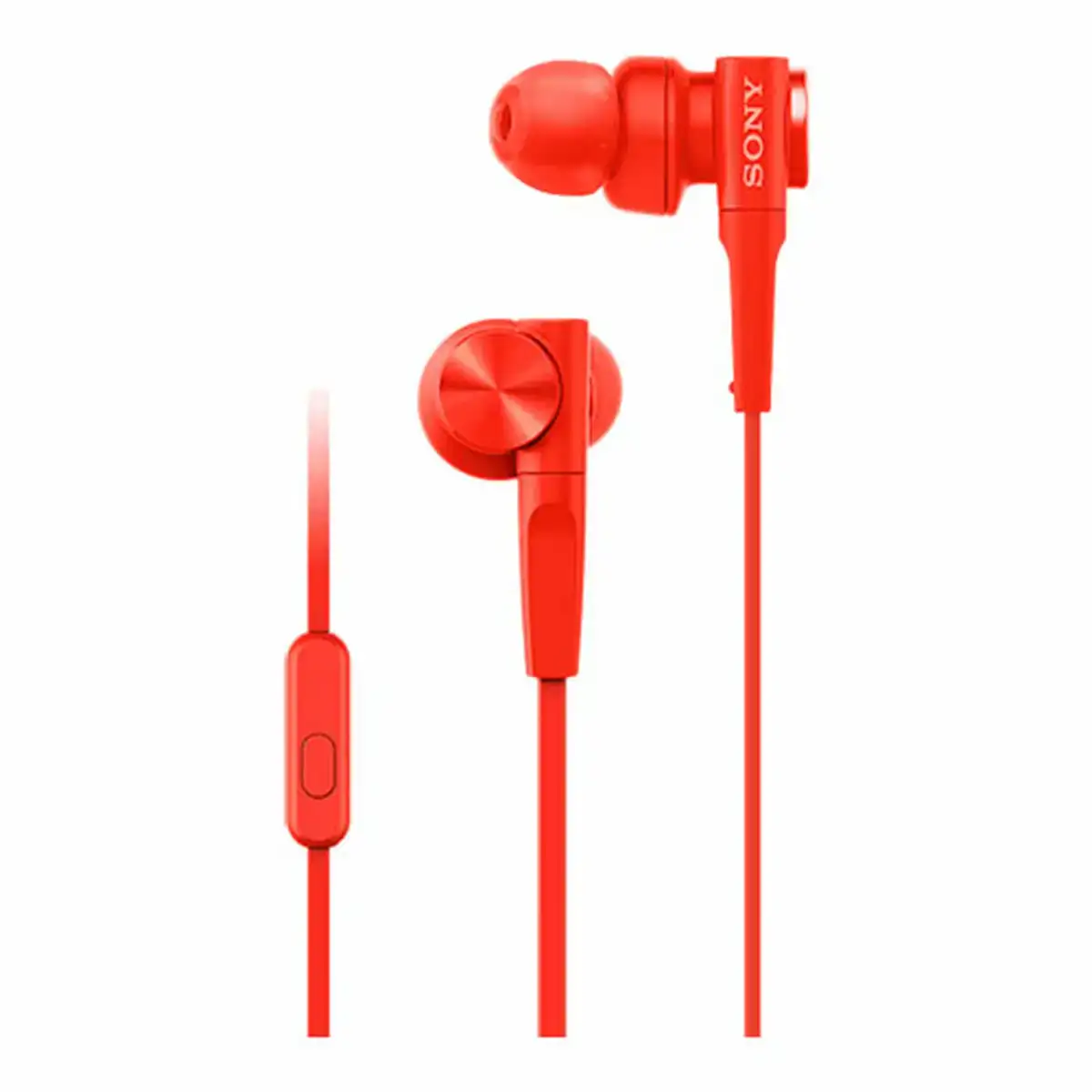 Casques avec microphone sony rouge_9273. DIAYTAR COTE D'IVOIRE - Votre Boutique en Ligne, Votre Histoire. Explorez notre sélection et découvrez des produits qui reflètent votre parcours et vos aspirations, un achat à la fois.