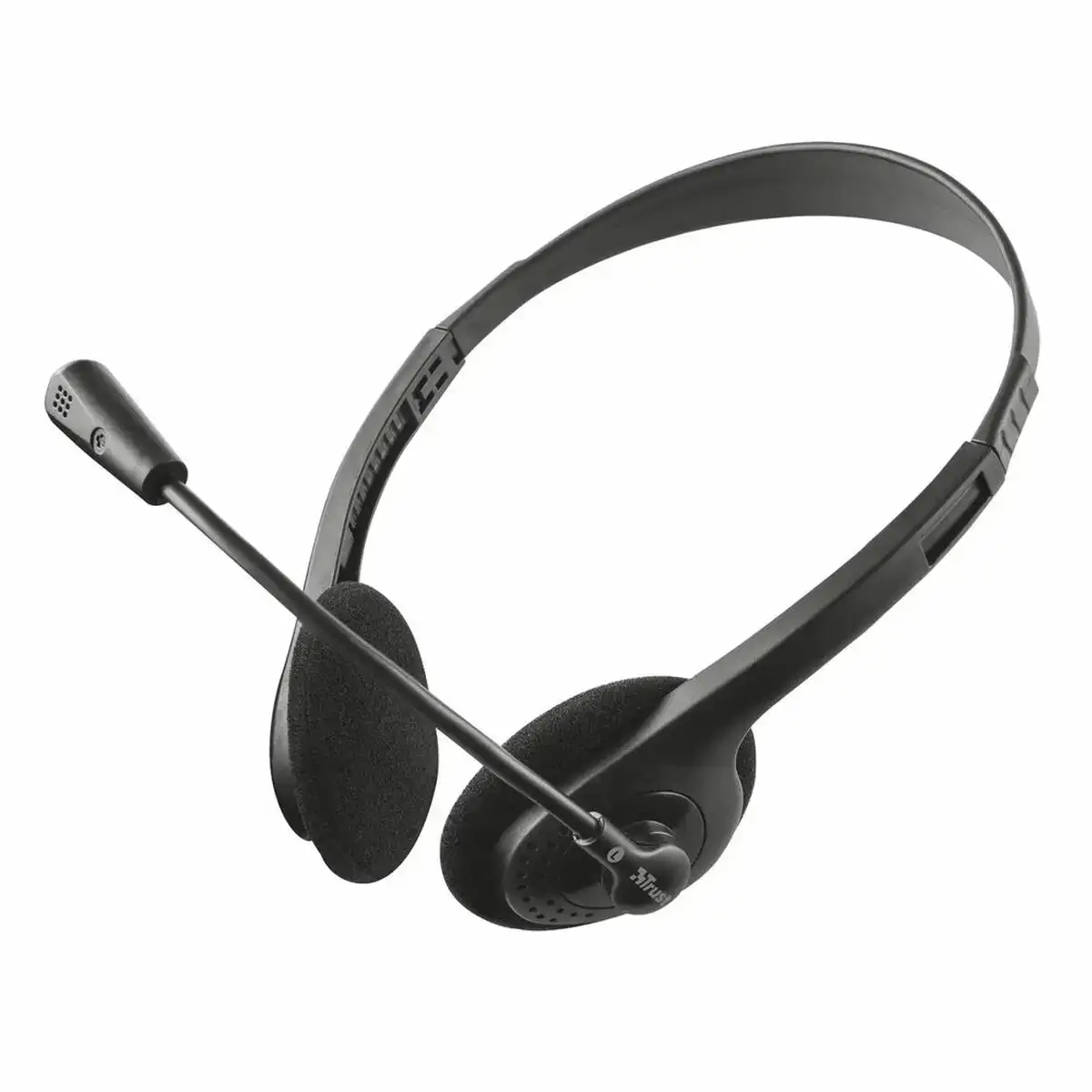 Casques avec microphone trust 21665 noir_3070. DIAYTAR COTE D'IVOIRE - Votre Plateforme pour un Shopping Inspiré. Explorez nos offres variées et découvrez des articles qui stimulent votre créativité et embellissent votre vie.