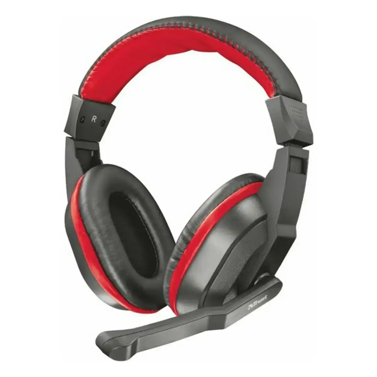 Casques avec Microphone Trust 21953 Rouge Noir