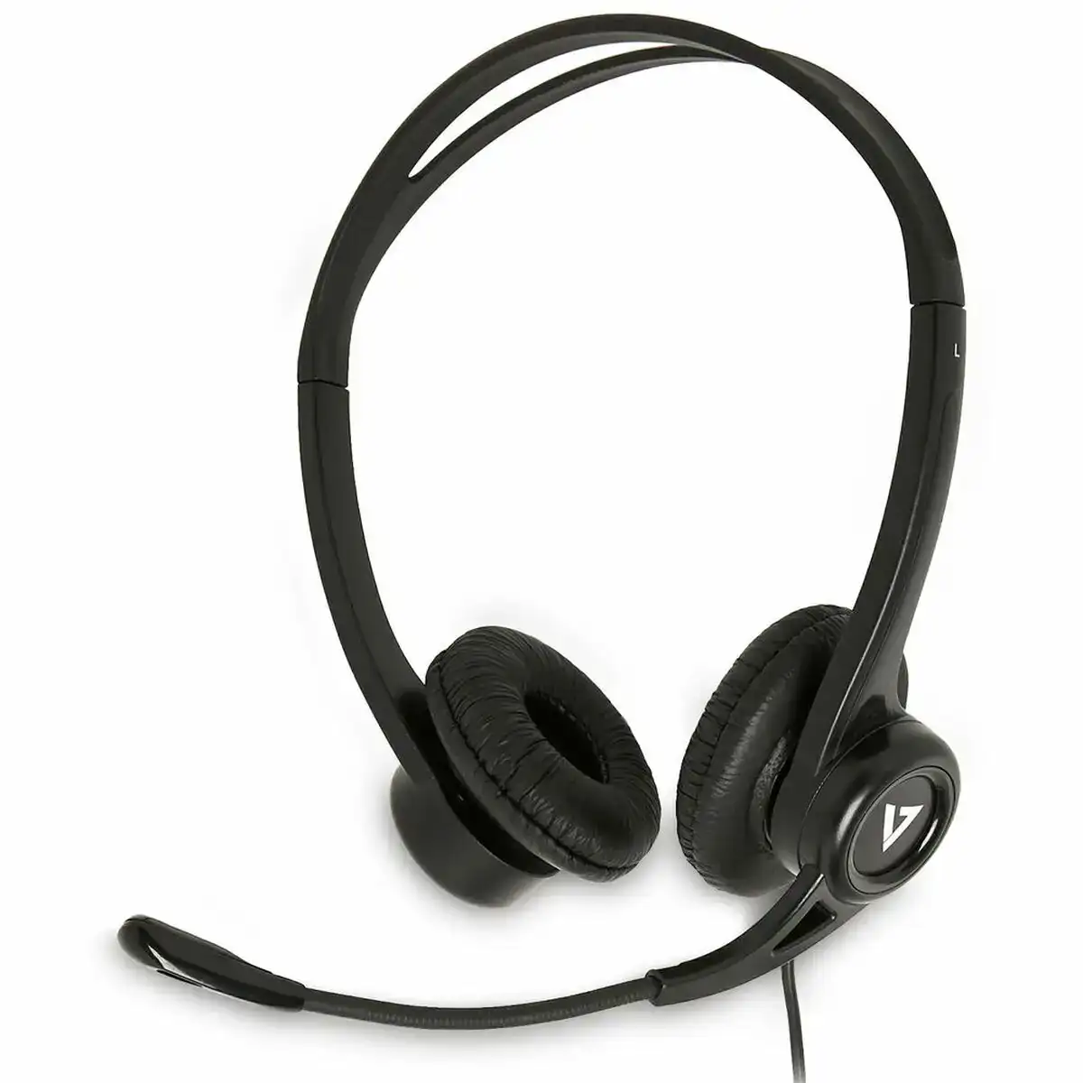Casques avec microphone v7 hu311 2ep noir_1412. DIAYTAR COTE D'IVOIRE - Où la Mode et le Confort se Rencontrent. Plongez dans notre univers de produits et trouvez des articles qui vous habillent avec style et aisance.