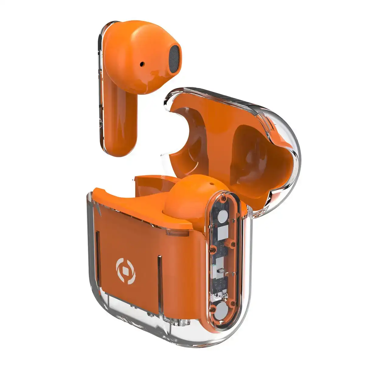 Casques sans fil celly orange_7112. DIAYTAR COTE D'IVOIRE - L'Univers de l'Élégance Accessible. Plongez dans notre catalogue et choisissez des produits qui allient sophistication et accessibilité pour un shopping exquis.