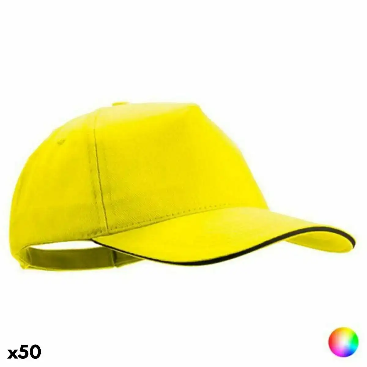 Casquette unisex 144676 50 unites _7215. DIAYTAR COTE D'IVOIRE - Votre Plaisir Shopping à Portée de Clic. Explorez notre boutique en ligne et trouvez des produits qui ajoutent une touche de bonheur à votre vie quotidienne.