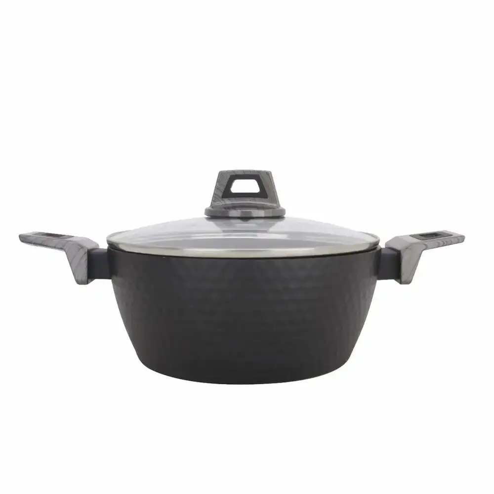 Casserole amercook avec couvercle noir aluminium o 20 cm _9862. DIAYTAR COTE D'IVOIRE - Là où les Rêves de Shopping Deviennent Réalité. Naviguez à travers notre catalogue diversifié et choisissez parmi une variété d'articles qui feront de votre shopping une expérience inoubliable.