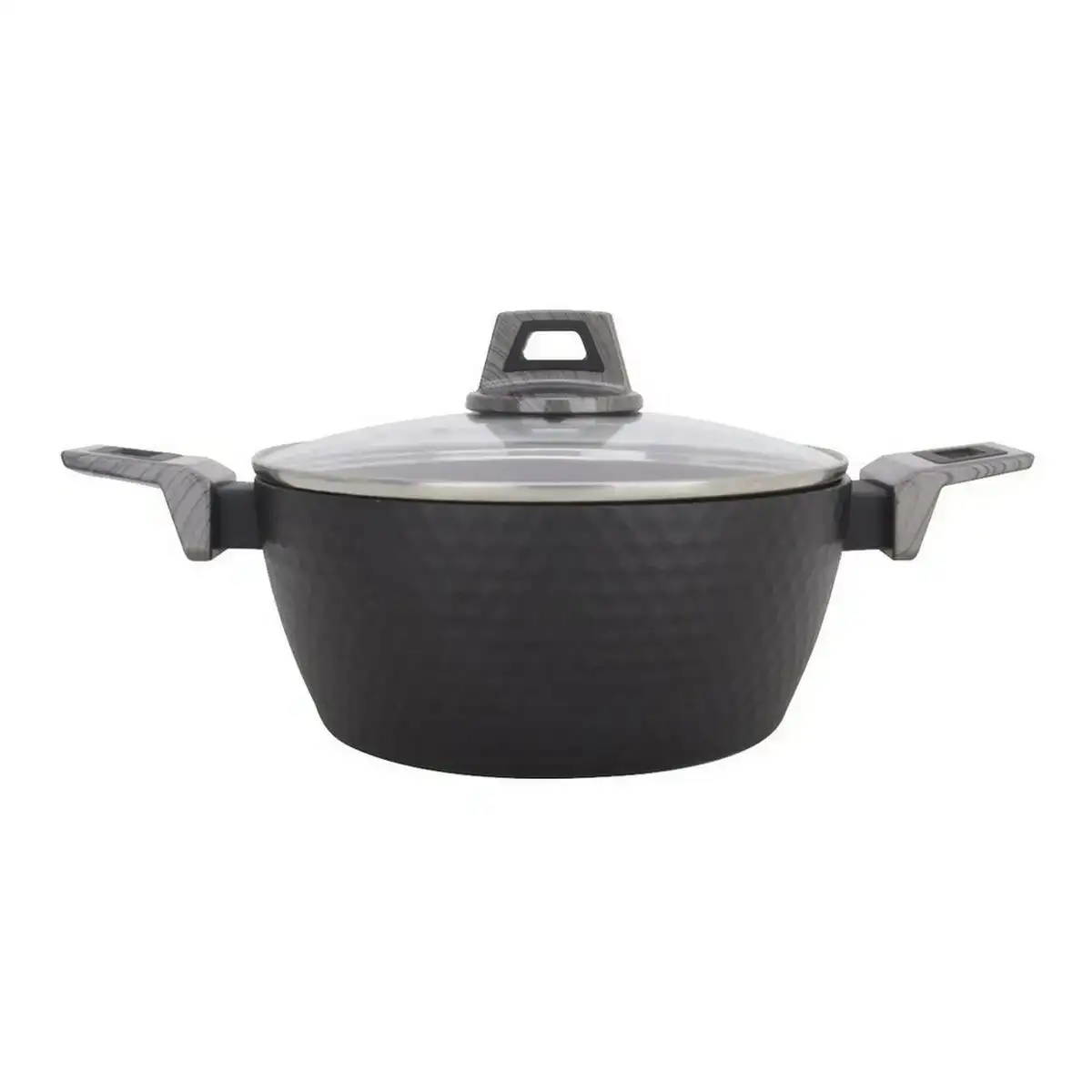 Casserole avec couvercle amercook noir aluminium o 24 cm _7723. DIAYTAR COTE D'IVOIRE - Votre Destinée Shopping Personnalisée. Plongez dans notre boutique en ligne et créez votre propre expérience de shopping en choisissant parmi nos produits variés.