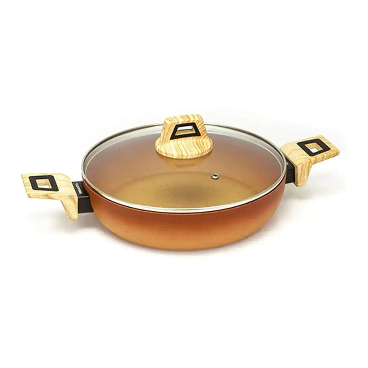 Casserole avec couvercle amercook terre cuite o 30 cm_3967. Entrez dans l'Univers de DIAYTAR COTE D'IVOIRE - Où Chaque Produit a son Histoire. Explorez notre catalogue et découvrez des trésors qui racontent la riche culture du Côte d'Ivoire.
