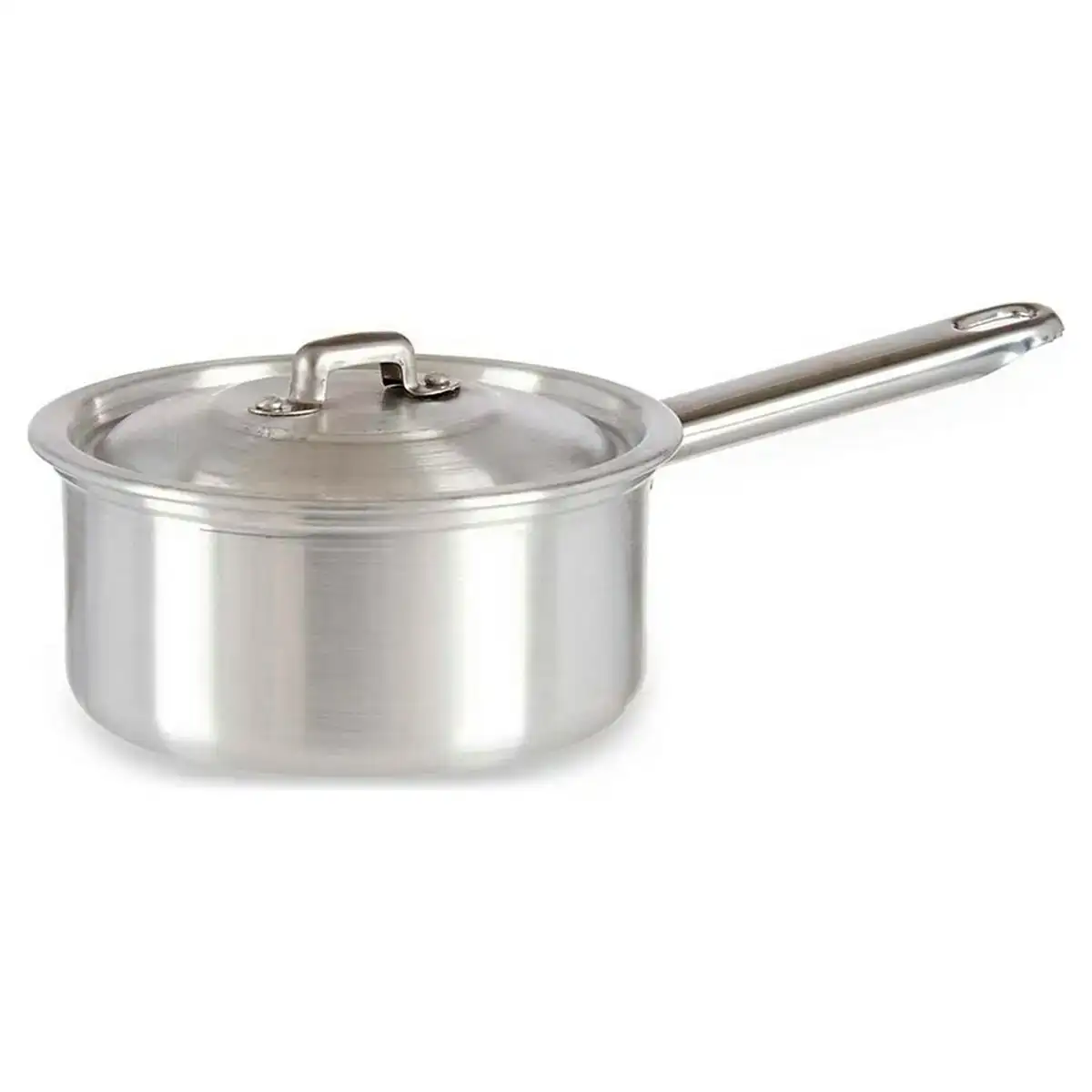 Casserole avec couvercle argente aluminium 1 l 16 x 8 x 29 cm _7215. DIAYTAR COTE D'IVOIRE - Où Choisir Devient une Expérience Personnalisée. Explorez notre boutique en ligne pour découvrir des produits qui s'adaptent à votre style et à votre essence.