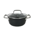 Casserole avec couvercle en verre quttin spiral aluminium forge o 20 cm_4408. DIAYTAR COTE D'IVOIRE - Votre Destination pour un Shopping Unique. Parcourez notre catalogue et trouvez des articles qui expriment votre singularité et votre style.
