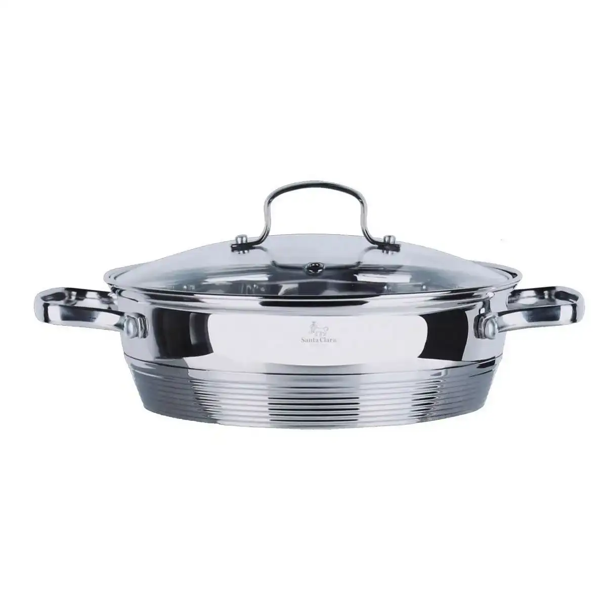 Casserole avec couvercle en verre santa clara o 25 7 x 34 x 6 5 cm_6600. DIAYTAR COTE D'IVOIRE - Votre Portail vers l'Extraordinaire. Parcourez nos collections et découvrez des produits qui vous emmènent au-delà de l'ordinaire, créant une expérience de shopping mémorable.