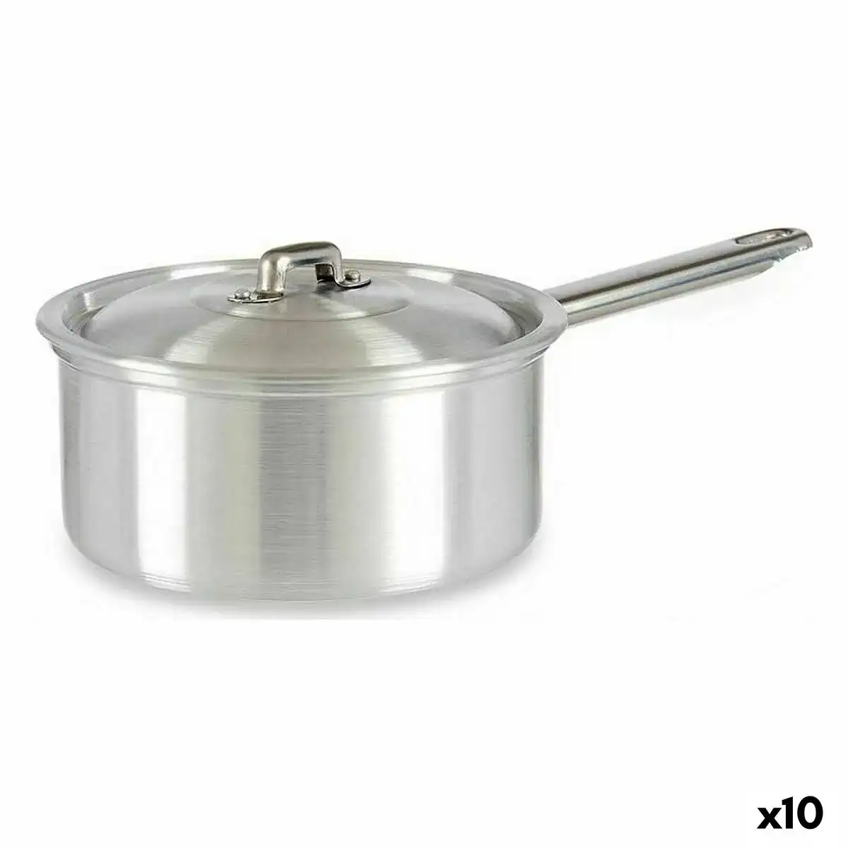 Casserole avec couvercle o 16 cm argente aluminium 1 5 l 10 unites _7571. DIAYTAR COTE D'IVOIRE - Où Choisir Devient un Plaisir. Découvrez notre boutique en ligne et choisissez parmi une variété de produits qui satisferont tous vos besoins.