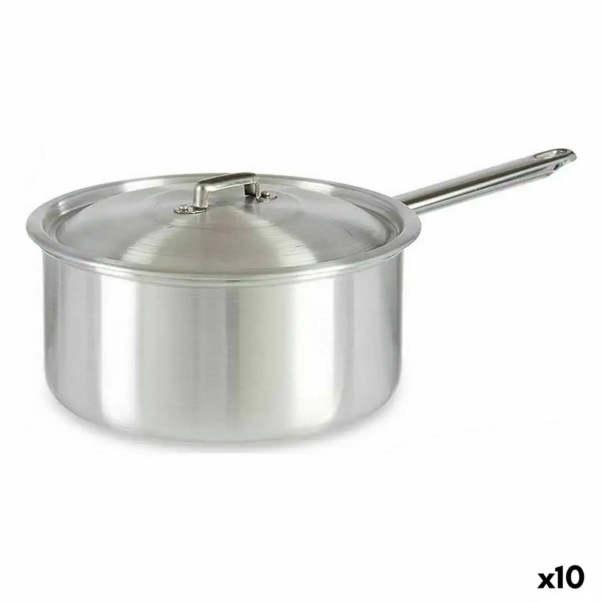 Casserole avec couvercle o 24 cm argente aluminium 5 l 10 unites _2807. DIAYTAR COTE D'IVOIRE - Votre Destination Shopping de Choix. Explorez notre boutique en ligne et découvrez des trésors qui reflètent votre style et votre passion pour l'authenticité.