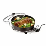 Casserole avec couvercle princess electrique 5 4 l 1800w_6501. DIAYTAR COTE D'IVOIRE - Là où Choisir est un Acte d'Amour pour le Côte d'Ivoire. Explorez notre gamme et choisissez des produits qui célèbrent la culture et l'artisanat du pays.