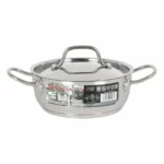 Casserole avec couvercle quttin acier inoxydable_3140. DIAYTAR COTE D'IVOIRE - Où Chaque Produit a son Histoire. Découvrez notre gamme de produits, chacun portant en lui le récit de l'artisanat et de la passion, pour vous offrir une expérience de shopping authentique.