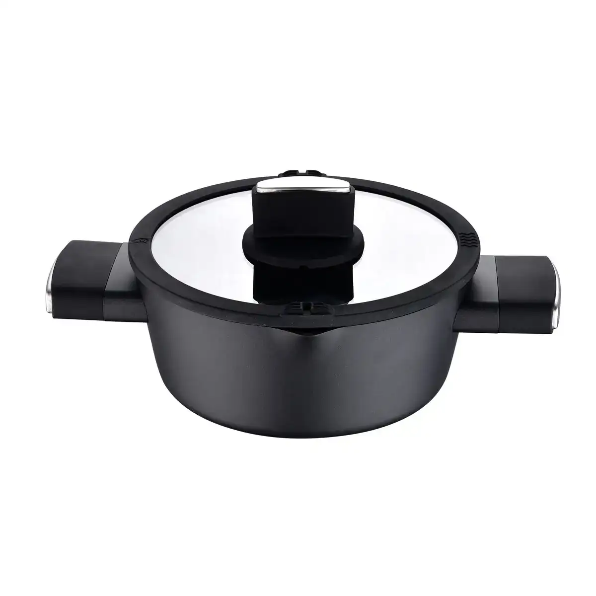 Casserole bergner ion o 20 cm noir aluminium_7300. DIAYTAR COTE D'IVOIRE - Votre Destination pour un Shopping Inégalé. Naviguez à travers notre sélection minutieuse pour trouver des produits qui répondent à tous vos besoins.