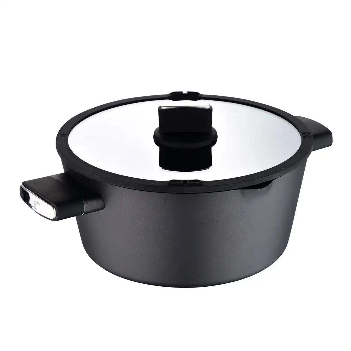 Casserole bergner ion plus o 28 cm 6 l aluminium forge_3445. DIAYTAR COTE D'IVOIRE - L'Art du Shopping Sublime. Naviguez à travers notre catalogue et choisissez parmi des produits qui ajoutent une touche raffinée à votre vie quotidienne.