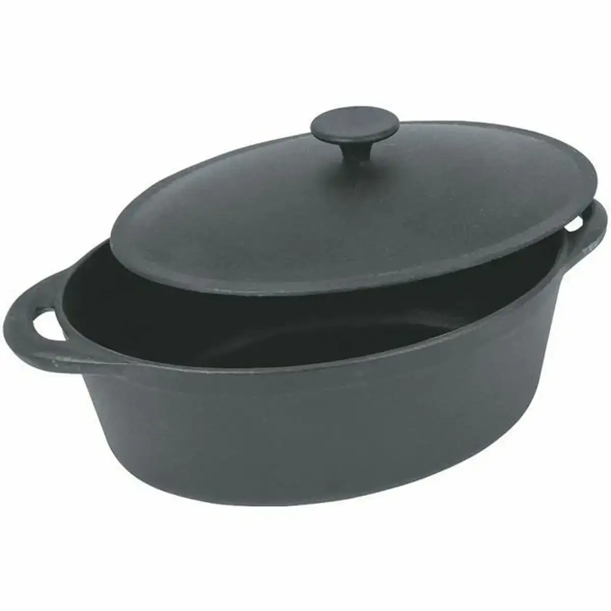 Casserole crealys noir fonte o 37 cm 9 l_1766. DIAYTAR COTE D'IVOIRE - L'Art de Trouver ce que Vous Aimez. Plongez dans notre assortiment varié et choisissez parmi des produits qui reflètent votre style et répondent à vos besoins.