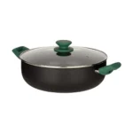 Casserole noir vert aluminium 7 l _4577. DIAYTAR COTE D'IVOIRE - L'Art de Choisir, l'Art de S'émerveiller. Explorez notre boutique en ligne et choisissez des articles qui éveillent votre sens de l'émerveillement.